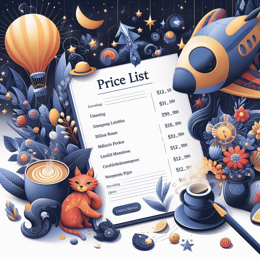 price list maker